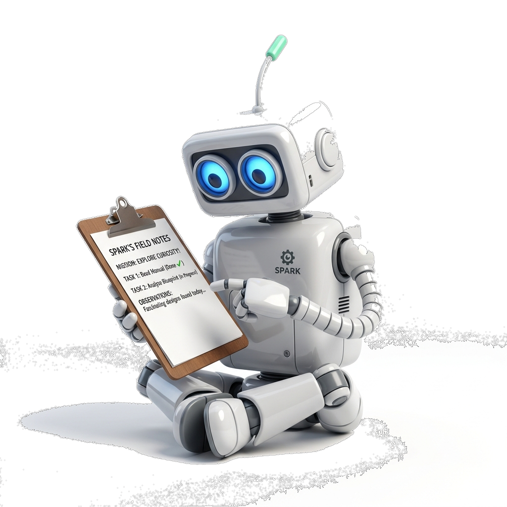 The LendRobot reviewing an application